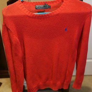 Vintage Ralph Lauren Red Cable Sweater - Kid's Size 16 or Adult size XS